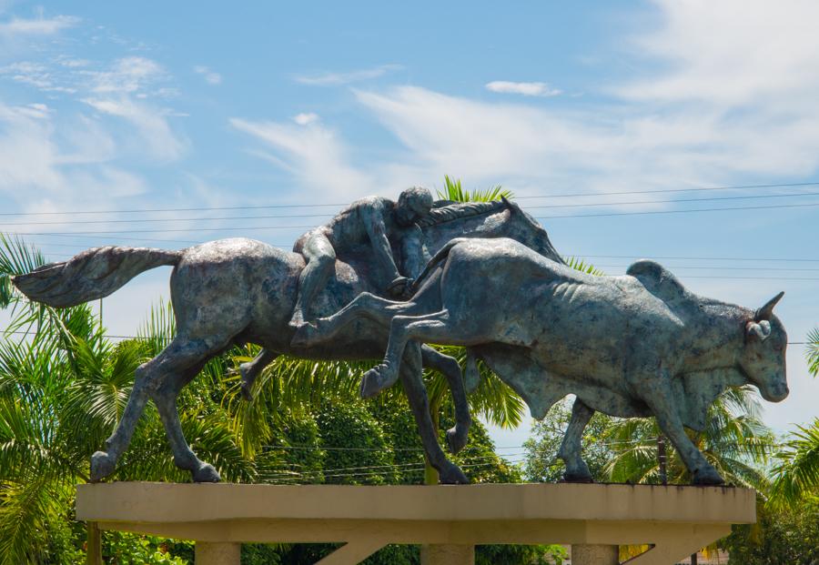 Monumento al Coleo, Villavicencio, Meta, Colombia