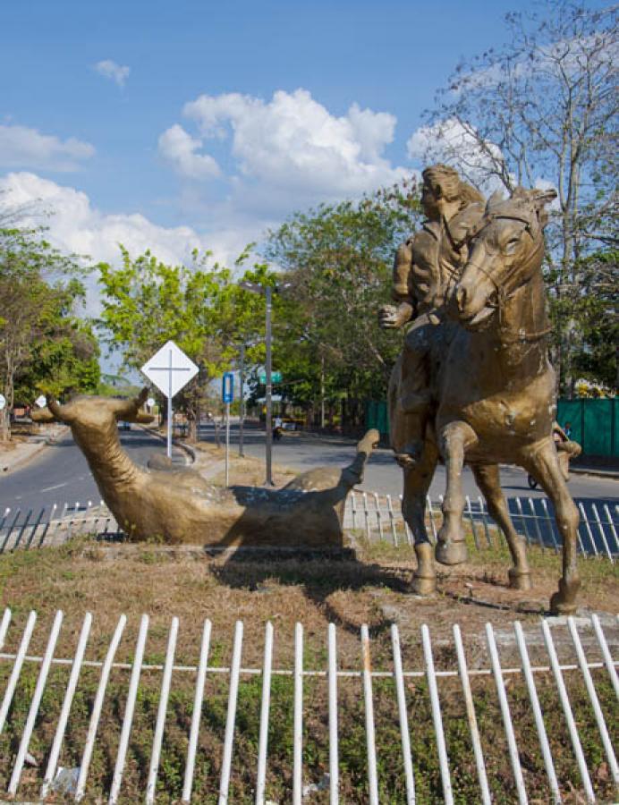 Monumento al Coleo, Arauca, Colombia