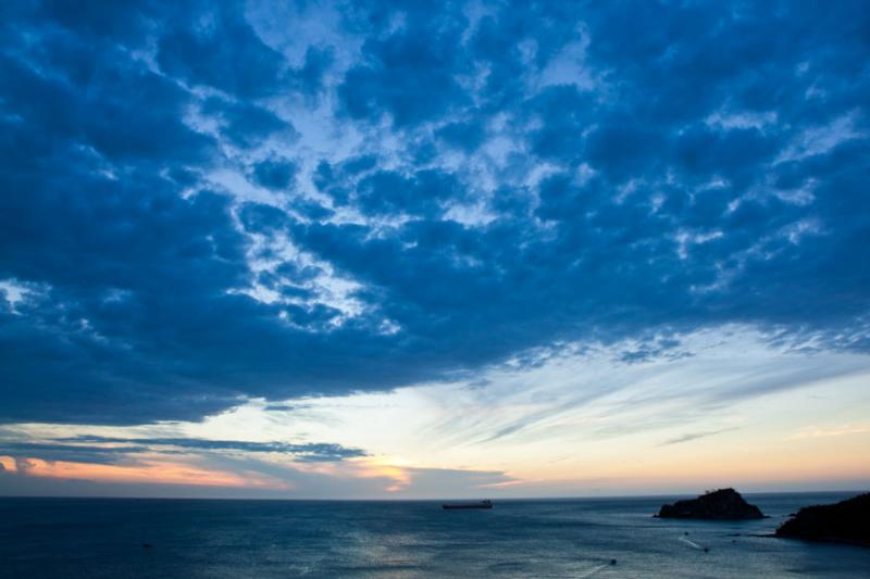 Atardecer en el Rodadero, Santa Marta, Magdalena, ...