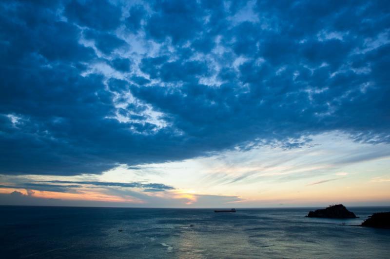 Atardecer en el Rodadero, Santa Marta, Magdalena, ...