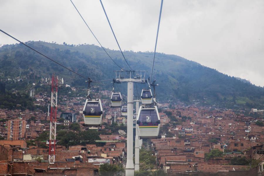 Metrocable, Medellin, Antioquia, Colombia