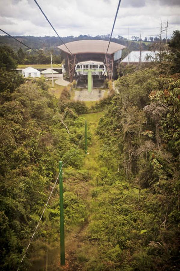 Metrocable, Parque Arvi, Santa Elena, Antioquia, C...