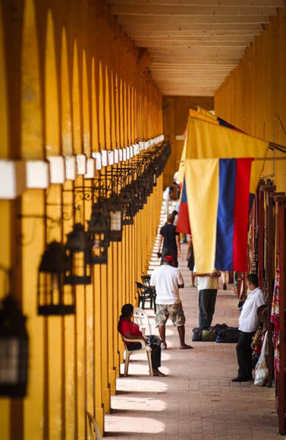 Plaza De Las Bovedas, Cartagena De Indias, Bolivar...