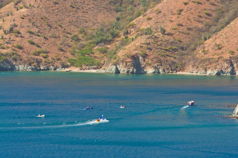 Playa Grande, Taganga, Santa Marta, Magdalena, Col...