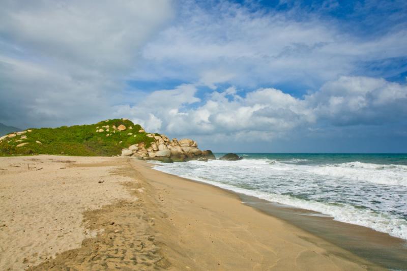 Playa Arrecife, Parque Nacional Tayrona, Santa Mar...