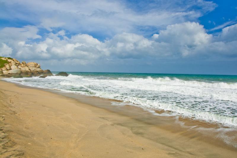 Playa Arrecife, Parque Nacional Tayrona, Santa Mar...