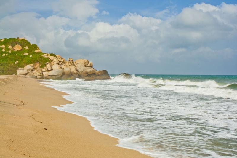 Playa Arrecife, Parque Nacional Tayrona, Santa Mar...