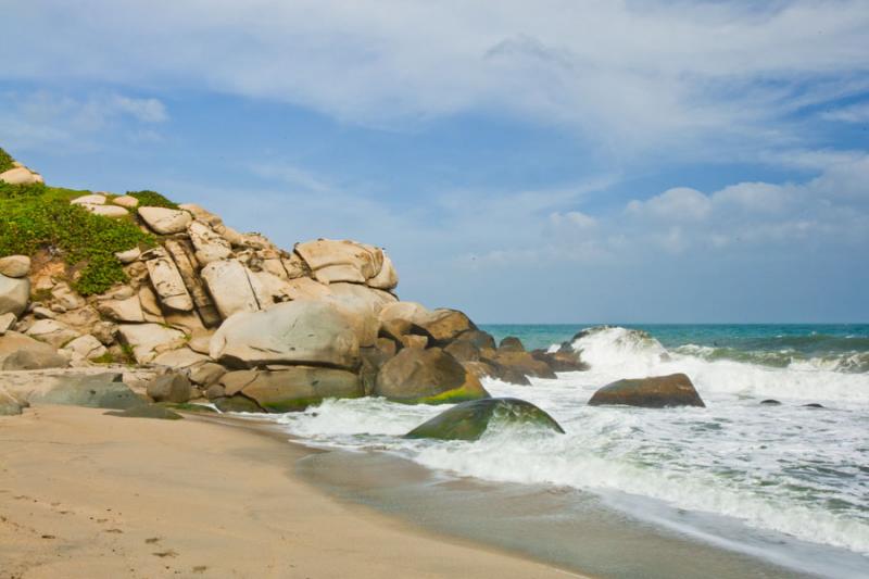 Playa Arrecife, Parque Nacional Tayrona, Santa Mar...