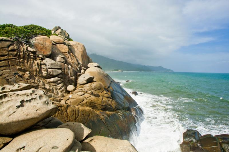 Playa Arrecife, Parque Nacional Tayrona, Santa Mar...