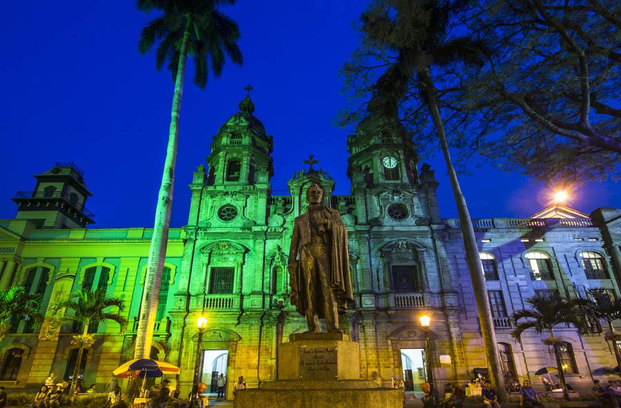 Plazuela San Ignacio, Medellin, Antioquia, Colombi...