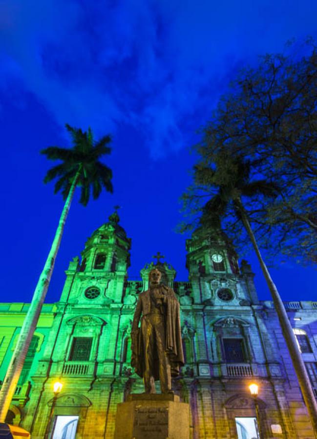 Plazuela San Ignacio, Medellin, Antioquia, Colombi...