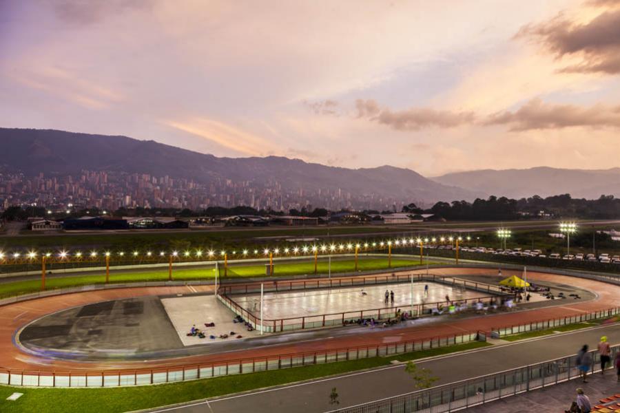 Pista De Atletismo, Medellin, Antioquia, Colombia