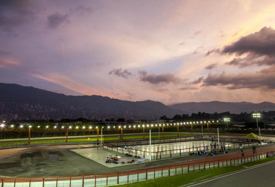 Pista De Atletismo, Medellin, Antioquia, Colombia