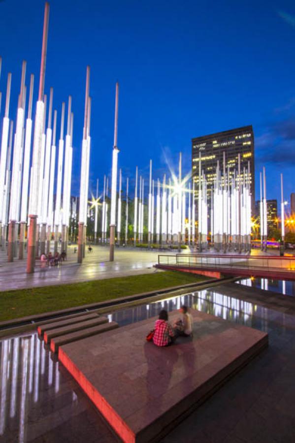 Plaza De Cisneros, Medellin, Antioquia, Colombia