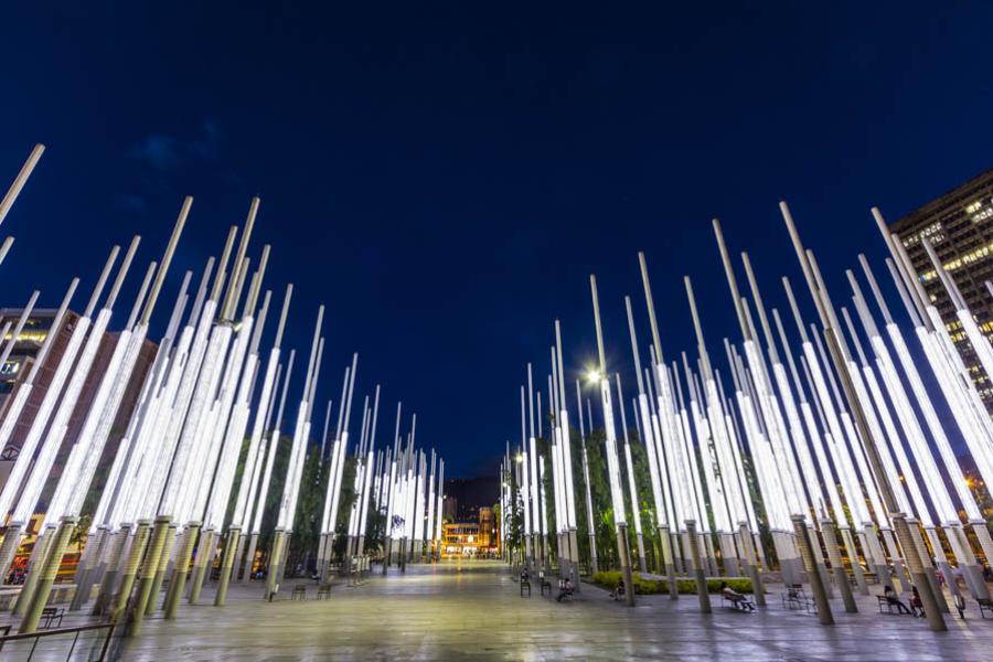 Plaza De Cisneros, Medellin, Antioquia, Colombia