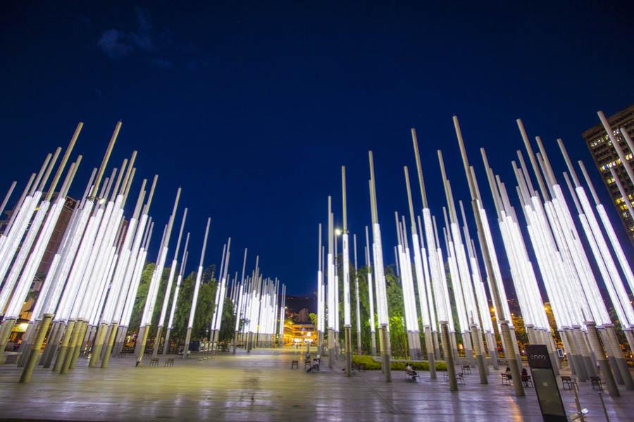 Plaza De Cisneros, Medellin, Antioquia, Colombia