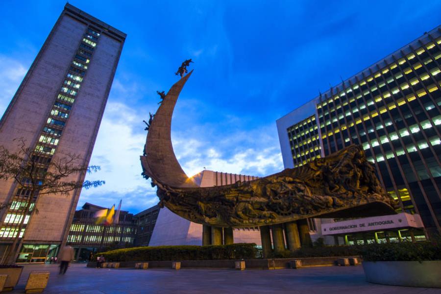 Monumento A La Raza, Medellin, Antioquia, Colombia