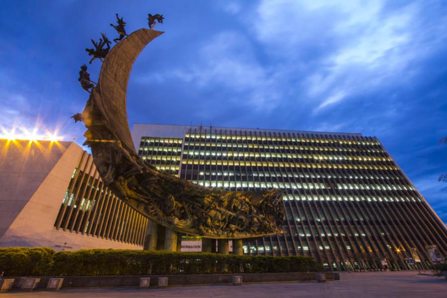 Monumento A La Raza, Medellin, Antioquia, Colombia