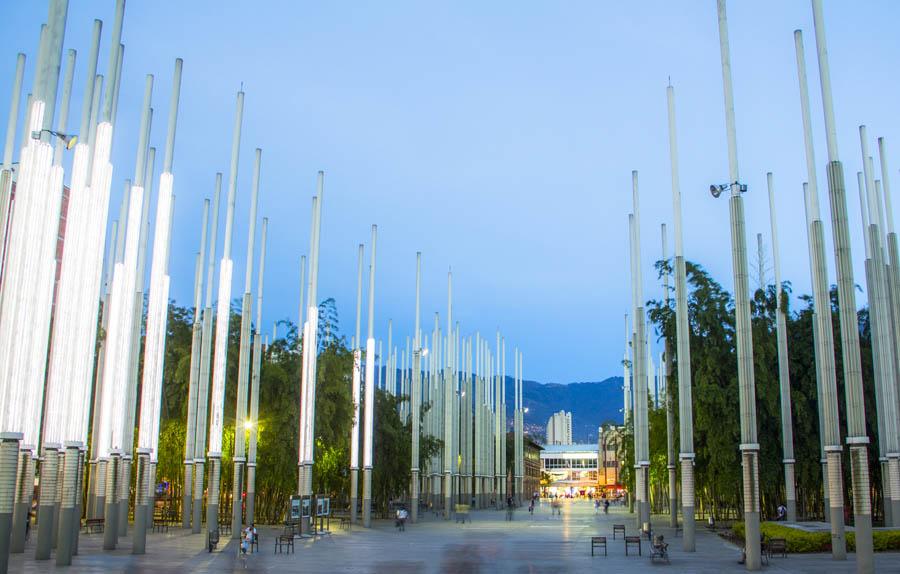 Plaza De Cisneros, Medellin, Antioquia, Colombia