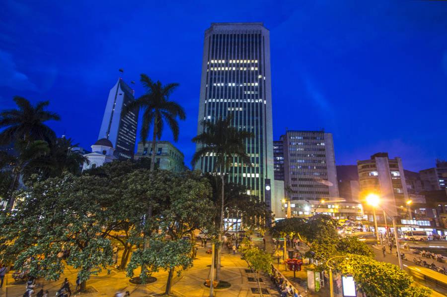 Parque Berrio, Medellin, Antioquia, Colombia