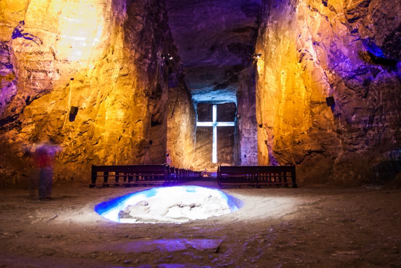 Altar de la Catedral de Sal, Zipaquira, Cundinamar...