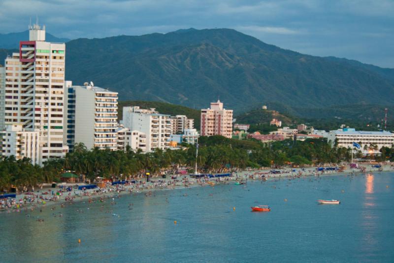 El Rodadero, Santa Marta, Magdalena, Colombia