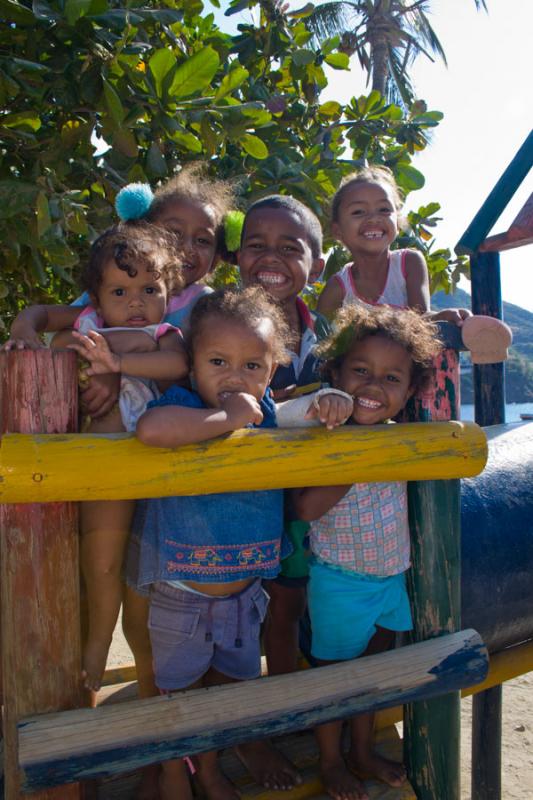 NiÃ±os en el Parque, Taganga, Santa Marta, Magda...