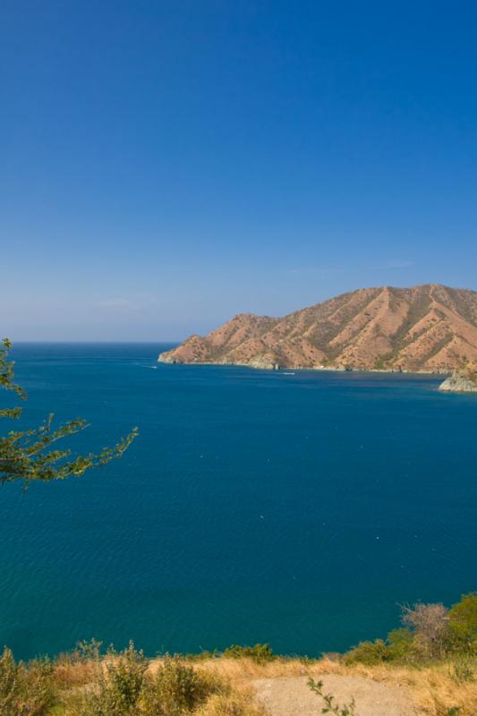 Panormica de Playa Grande, Taganga, Santa Marta, M...