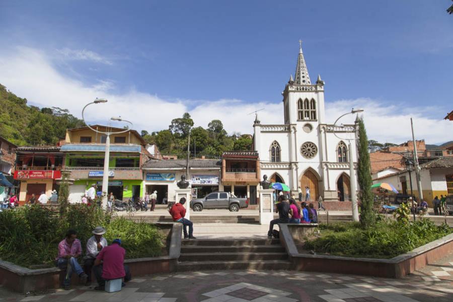 Parque Principal De Giraldo; Giraldo; Antioquia; C...