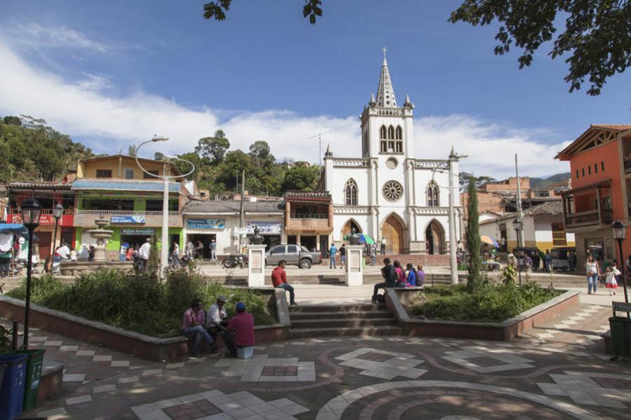 Parque Principal De Giraldo; Giraldo; Antioquia; C...