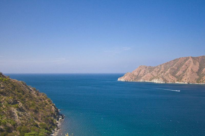 Panormica de Playa Grande, Taganga, Santa Marta, M...