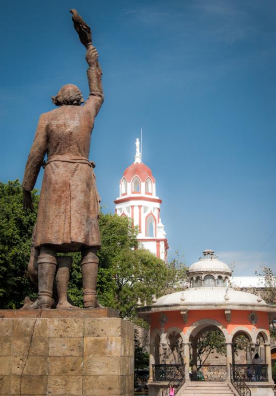 Plaza Principal de Tonala, Jalisco, Mexico, Americ...