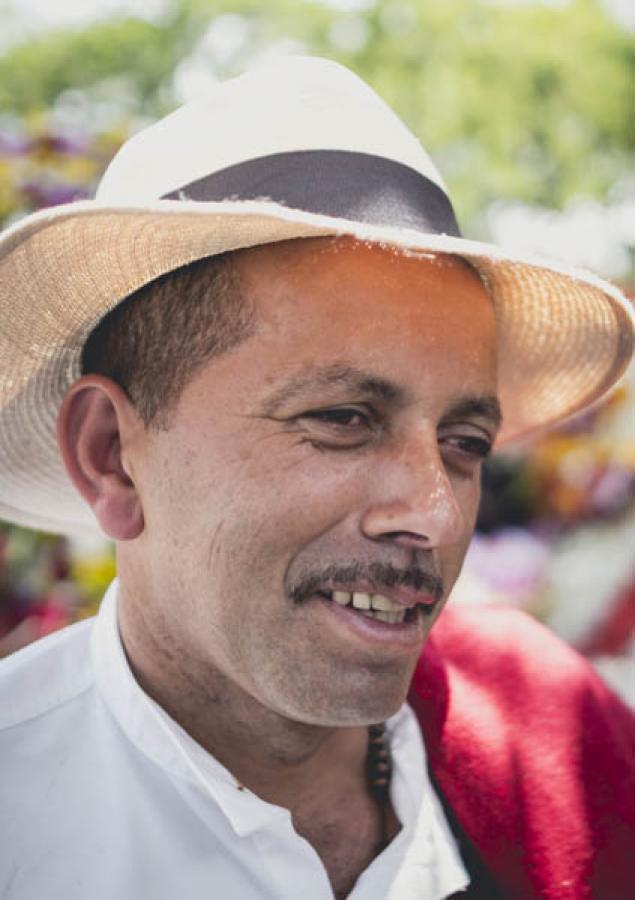 Silletero, Feria De Flores, Medellin, Antioquia, C...