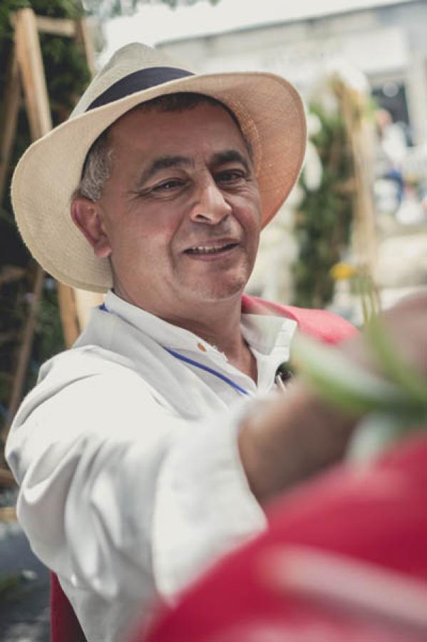 Silletero, Feria De Flores, Medellin, Antioquia, C...