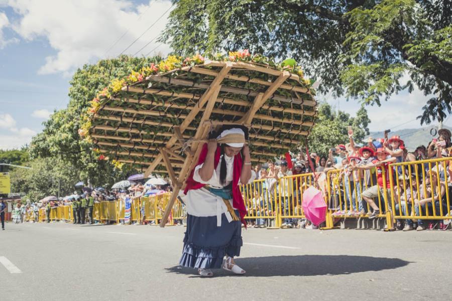 Desfile de Silleteros, Feria de las Flores, Medell...