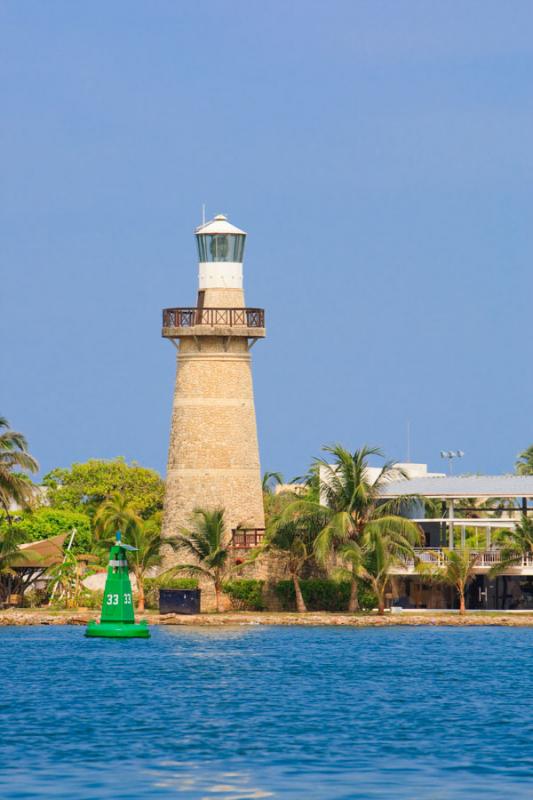 Faro el Castillogrande, El Laguito, Cartagena, Bol...