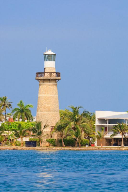 Faro el Castillogrande, El Laguito, Cartagena, Bol...