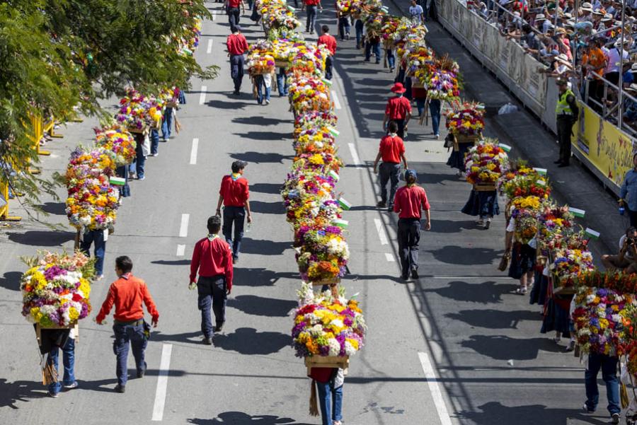 Desfile de Silleteros, Feria de las Flores, Medell...