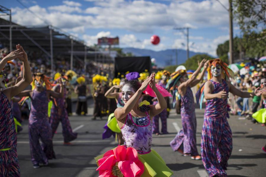 Bailarines, Desfile de Silleteros, Feria de las Fl...
