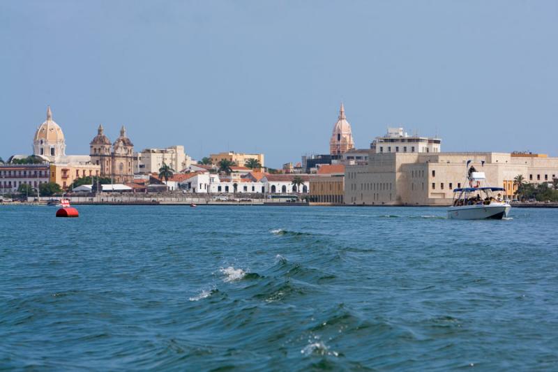 Bahia de Cartagena, Ciudad Amurallada, Bolivar, Co...