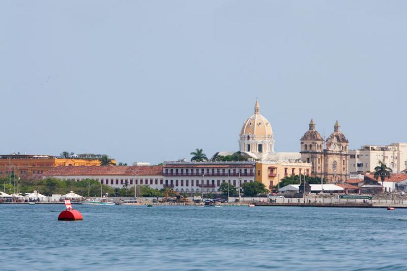 Bahia de Cartagena, Ciudad Amurallada, Bolivar, Co...