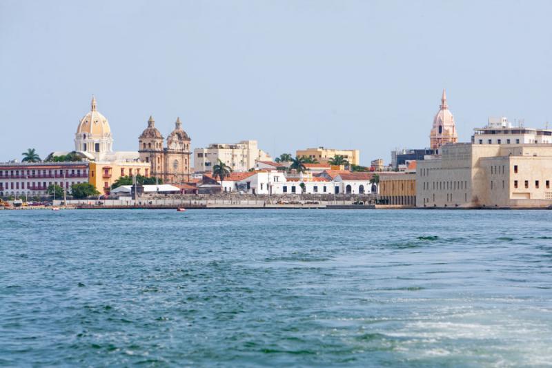 Bahia de Cartagena, Ciudad Amurallada, Bolivar, Co...