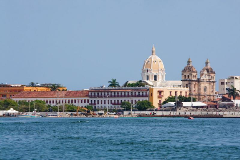 Bahia de Cartagena, Ciudad Amurallada, Bolivar, Co...