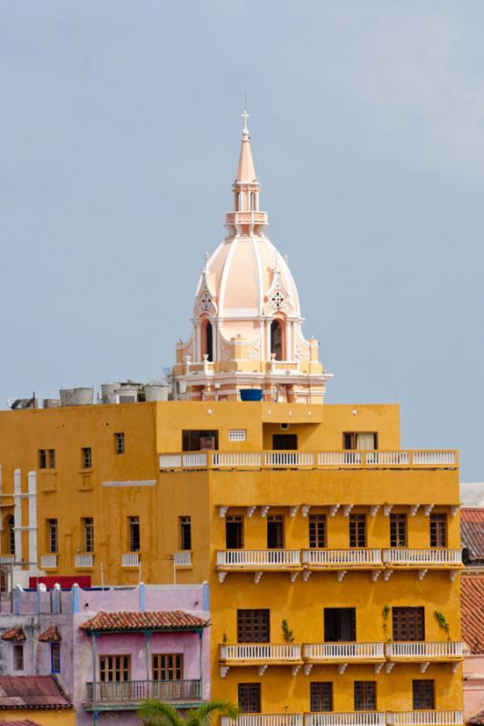 Iglesia Catedral, Ciudad Amurallada, Cartagena, Bo...