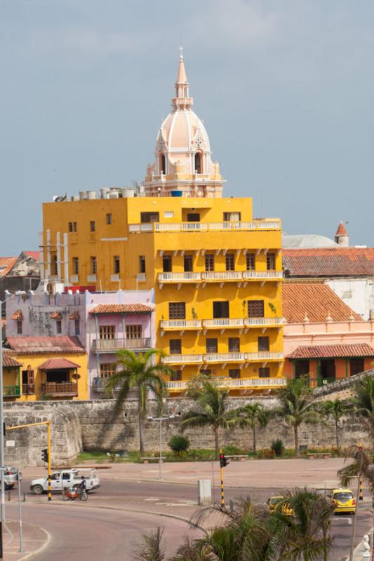 Iglesia Catedral, Ciudad Amurallada, Cartagena, Bo...