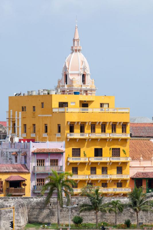 Iglesia Catedral, Ciudad Amurallada, Cartagena, Bo...