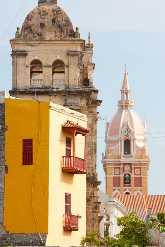 Iglesia Catedral, Cartagena, Ciudad Amurallada, Bo...