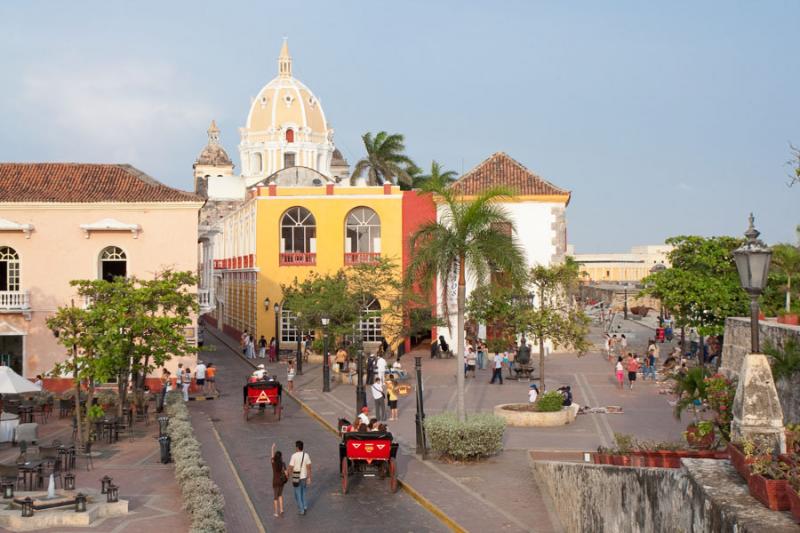 Ciudad Amurallada, Cartagena, Bolivar, Colombia