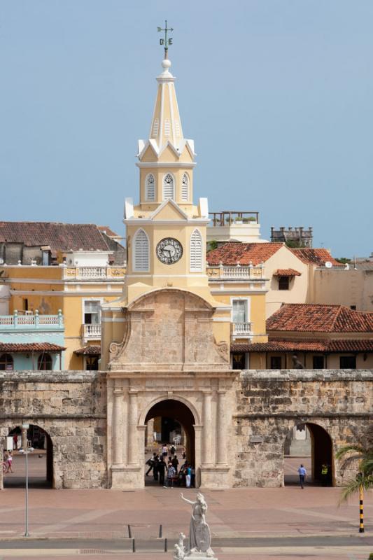 Torre del Reloj, Cartagena, Ciudad Amurallada, Bol...