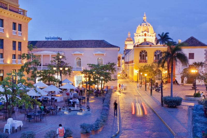 Ciudad Amurallada, Cartagena, Bolivar, Colombia